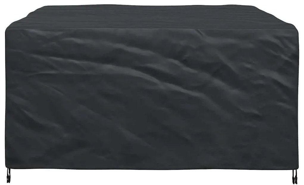 Kültéri bútorhuzat Fekete 180 x 190 x 85 cm 420D