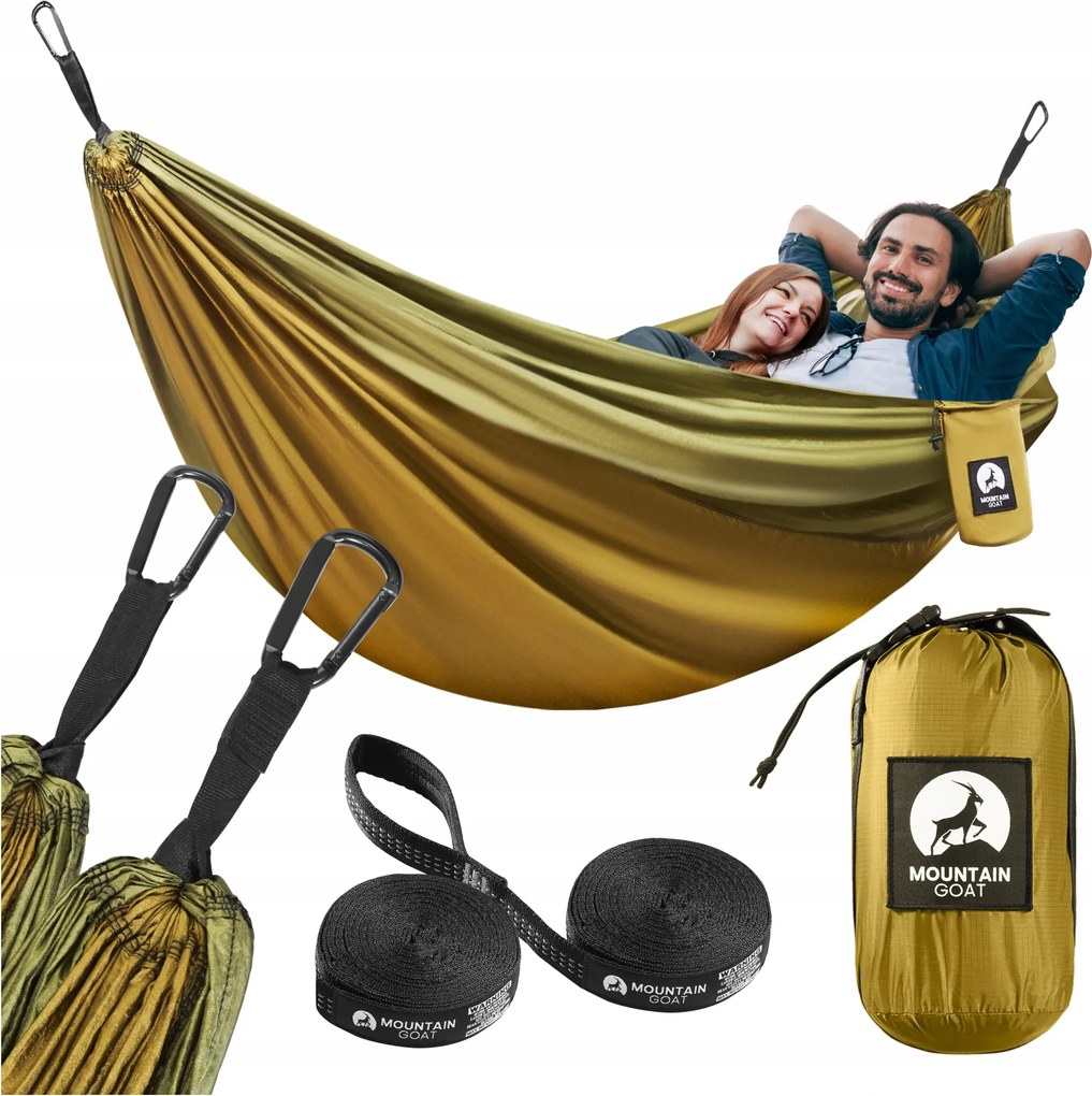 Kétszemélyes Kerti Függőágy Utazó Kötött Hinta Erős