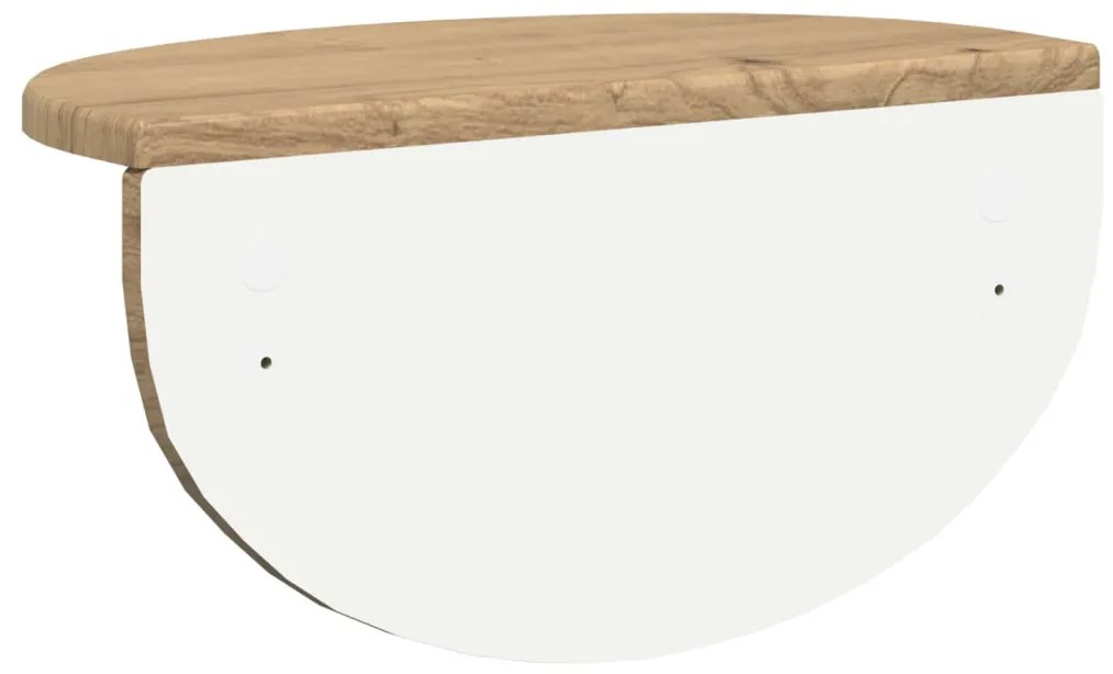 Falpolc Falra szerelhető Artisan tölgy 38 x 19 x 19 cm Faanyag