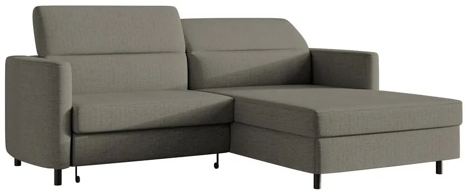 Sarokkanapé Buchu (J) (sötétszürke + fekete). 1099799