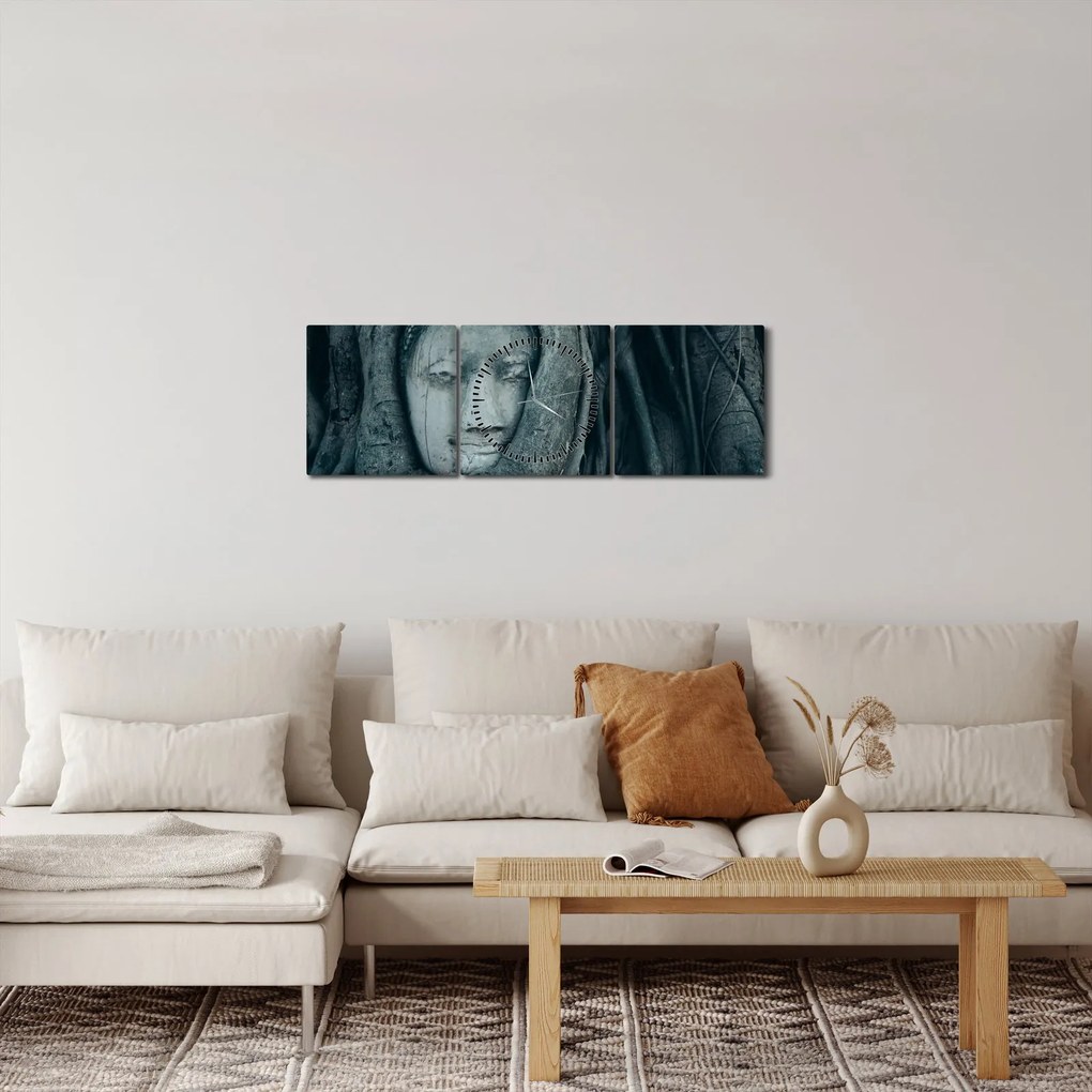 Kép - Thai arc (órával) (90x30 cm)