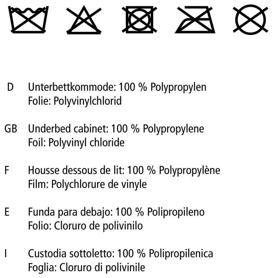 Textil ágy alatti tárolódoboz – Wenko