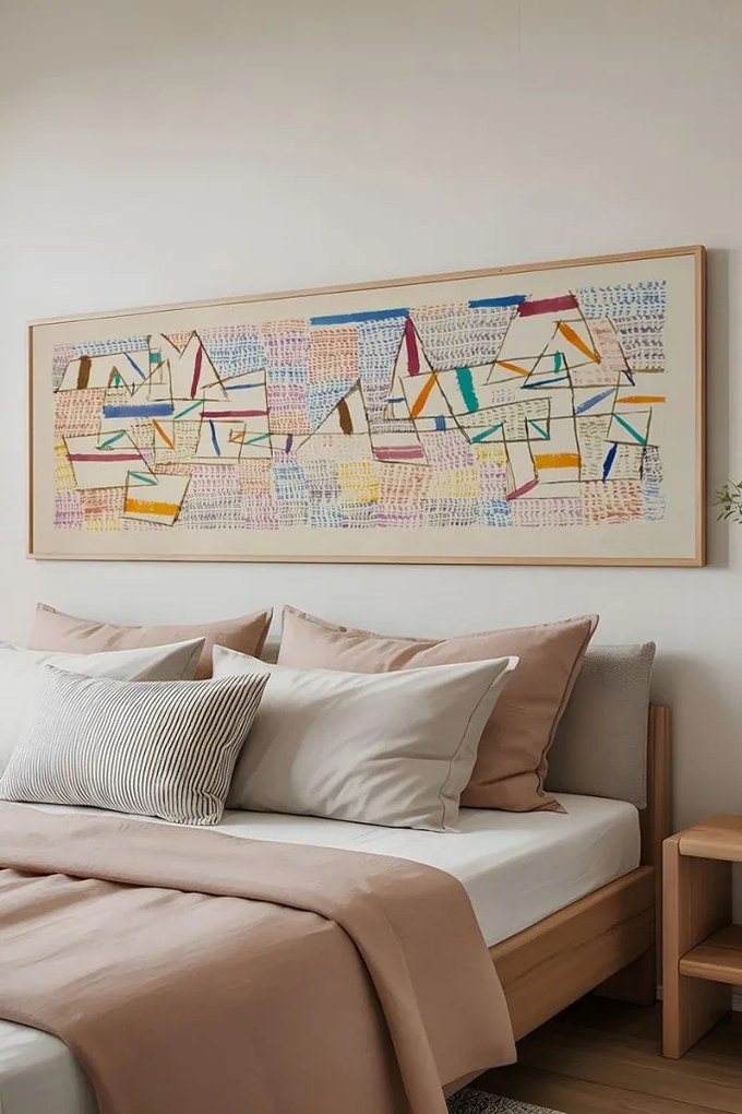 Artsmdfyty3-50120 keretezett MDF falikép, 50 x 120 cm