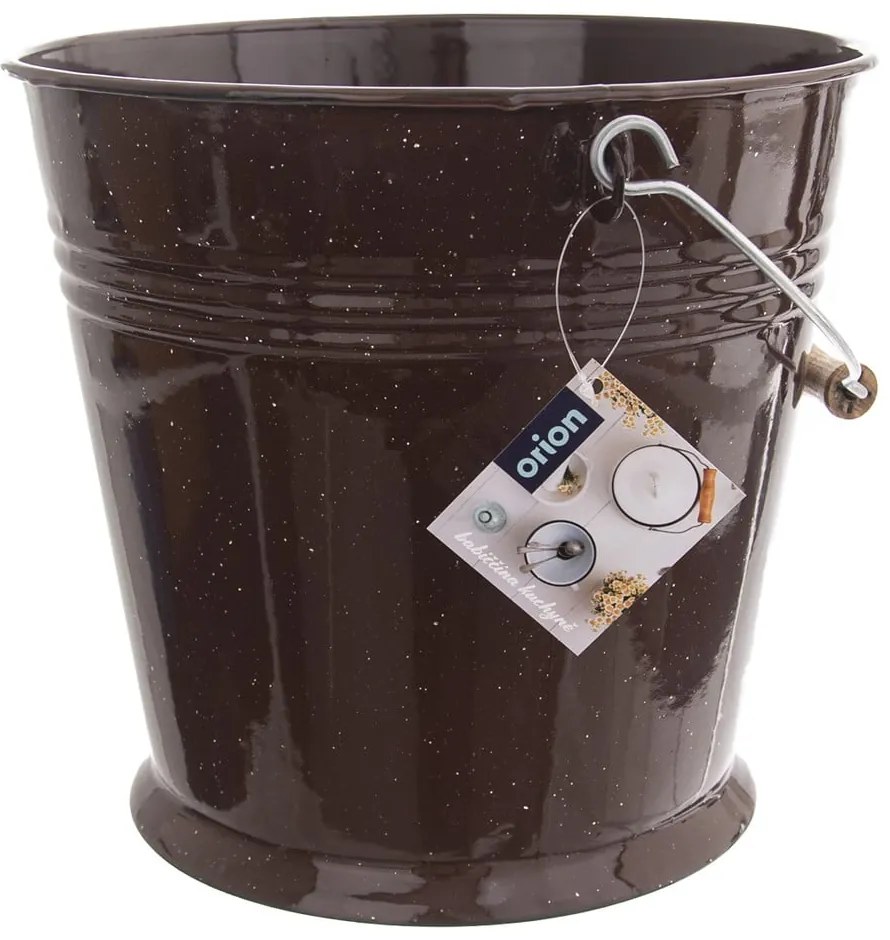 Zománcozott vödör 10 l Brown – Orion