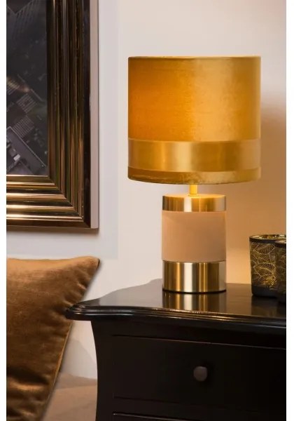 Lucide 10500/81/34 - Asztali lámpa EXTRAVAGANZA FRIZZLE 1xE14/40W/230V arany