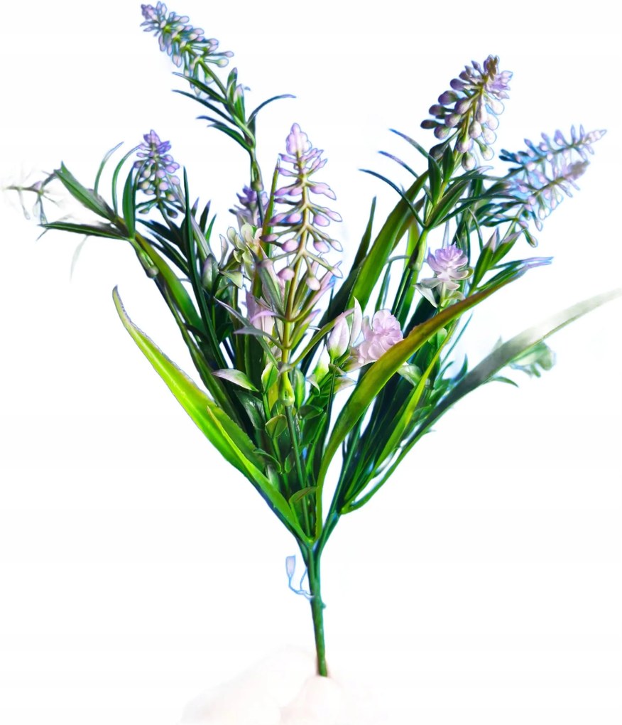 Virág Műzafír Ág Magasság 33 CM Lila