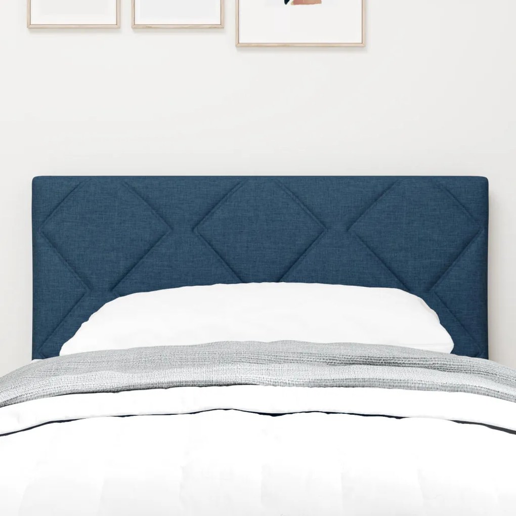 LED Fejtámla Gyémánt Blokk Dizájnnal Kék 80 cm Textil