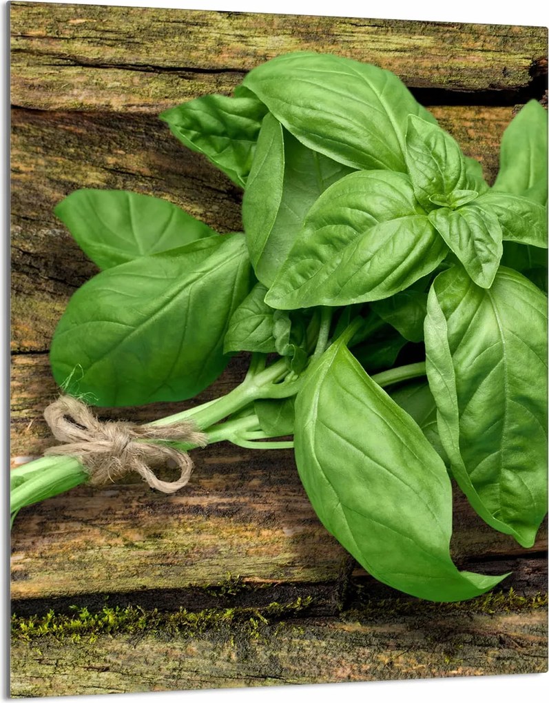 Üveg Vágódeszka 40x52 Bazsalikom Edzett Üveg