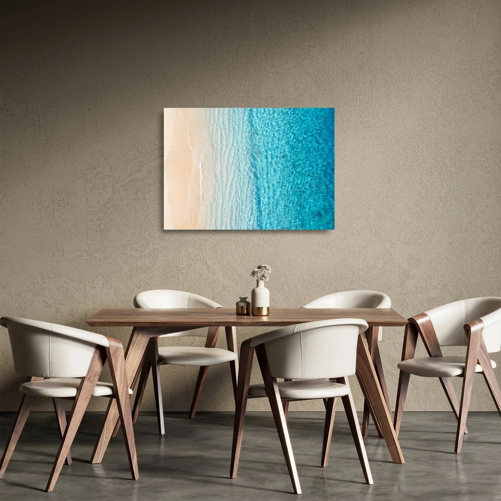 Üveg kép - Strand (70x50 cm)