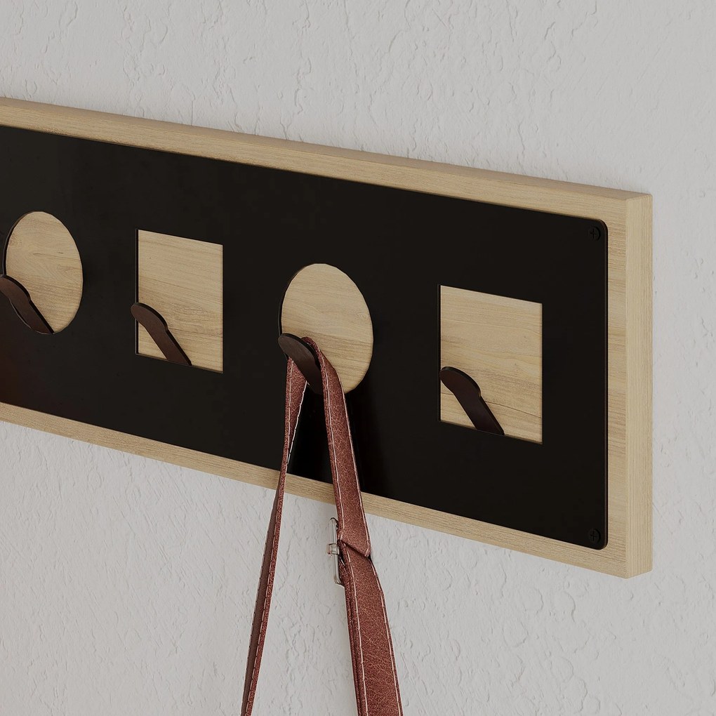 Fali fogas Icon Hanger - Sapphire, Oak
