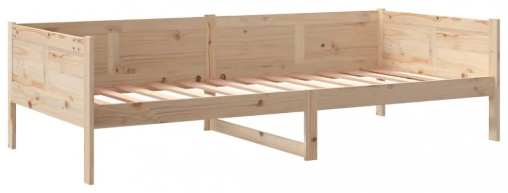 tömör fenyőfa kanapéágy 80x200 cm