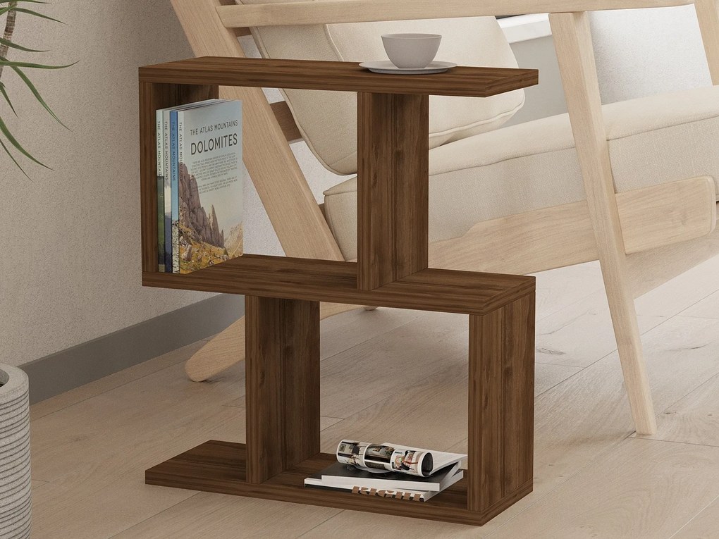 Kis asztal Zet - Walnut