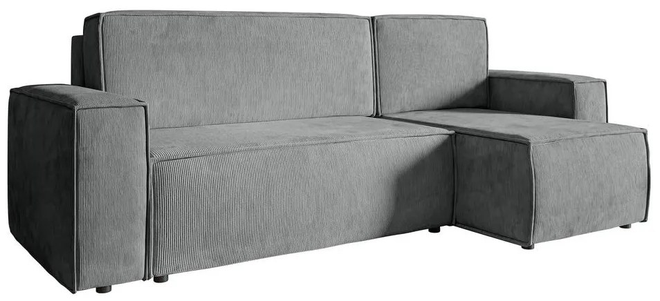 Sarokkanapé Copenhagen L (hamu + fekete). 1098889