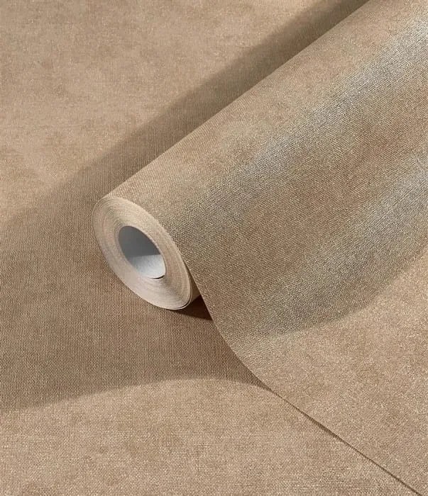 Narancssárga tapéta dörzsölő hatással a flizelinen