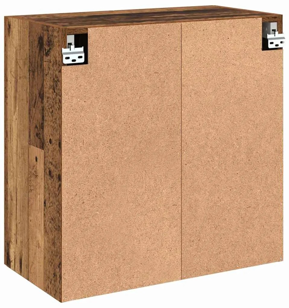 Fali Szekrény Falra szerelhető Régi fa 60 x 31 x 60 cm Faanyag