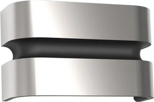 LUTEC 5198302001 MAYA Modern Kültéri Fali Lámpa Ezüst LED IP44