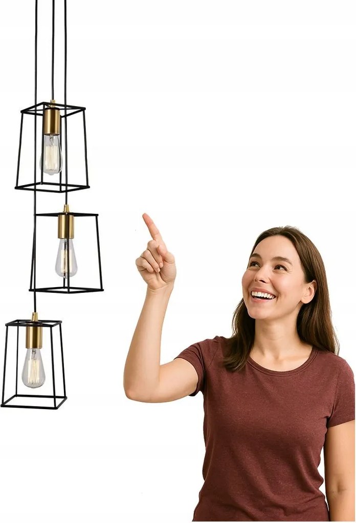 Alanis függőlámpa MD-BR16556-D3-B/G Italux