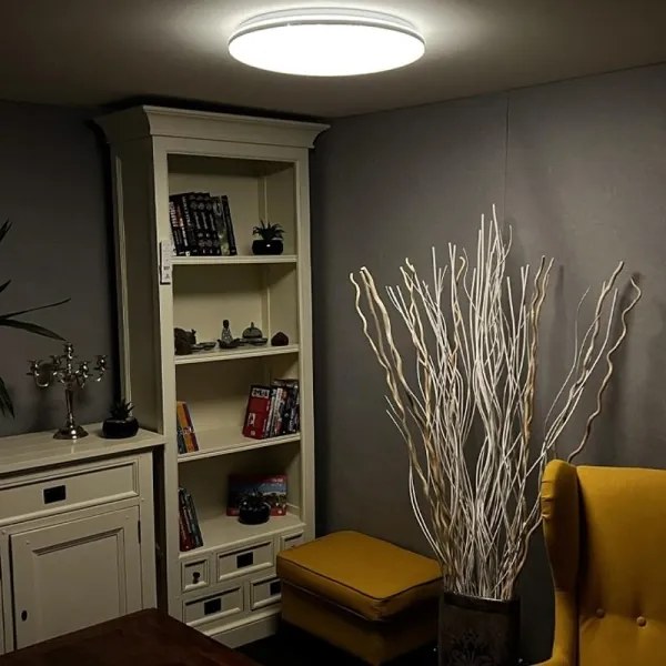 LED Dimmelhető mennyezeti lámpa LED/48W/230V 2700-6500K Wi-Fi Tuya + távirányító