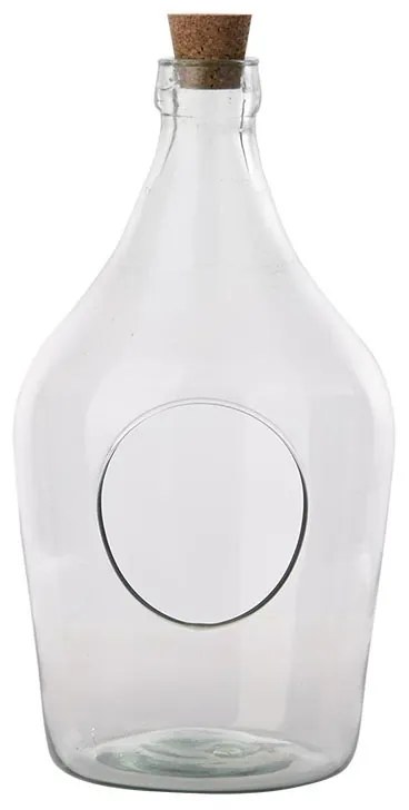 Nyitott florárium, 3 literes