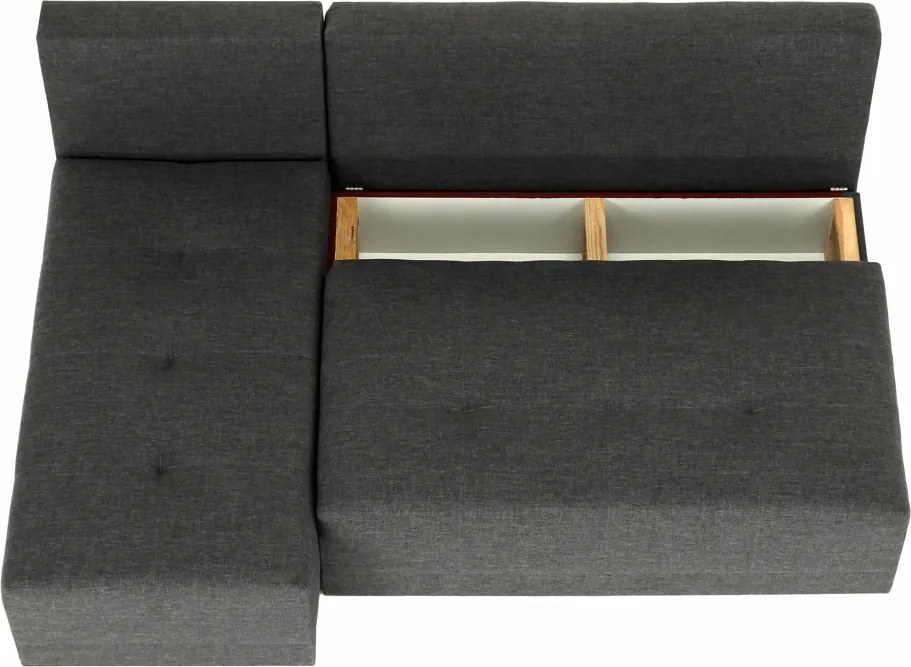 Sarokülőgarnitúra készlet, szürke melír /párnák minta, bal, MEXX NEW