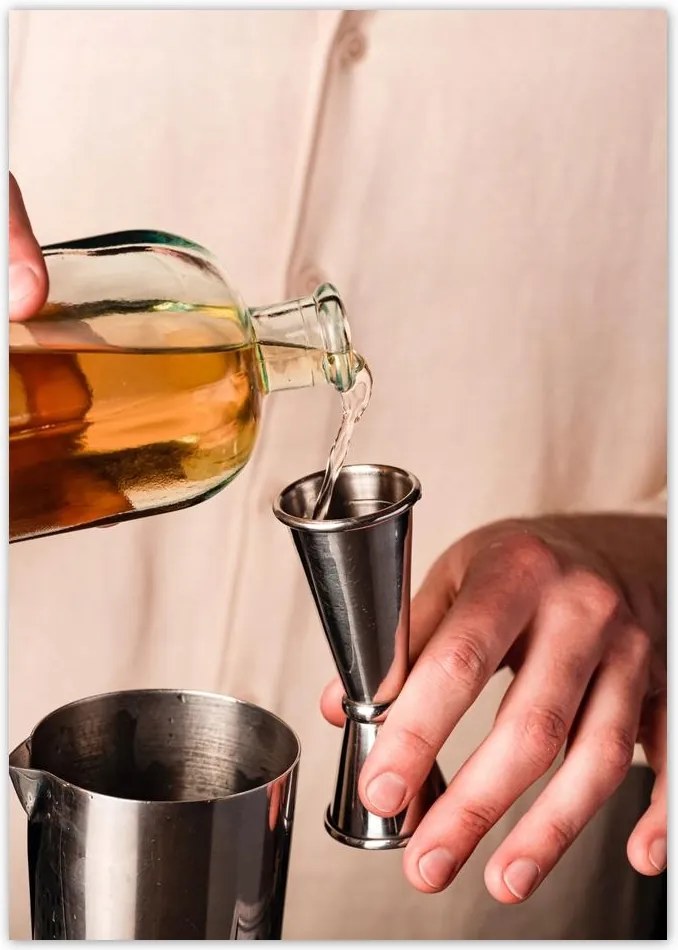 Poszterek A4 Pion Pultos mérőpohár alkohol