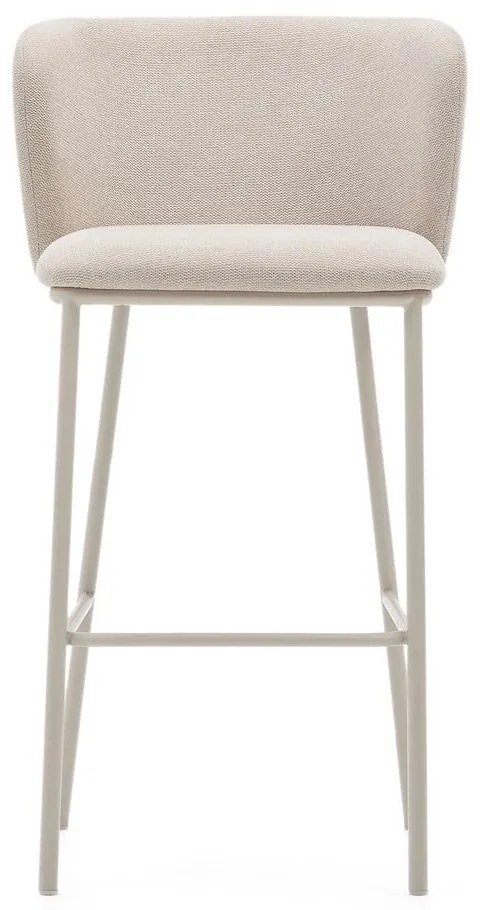 Bézs bárszék (ülésmagasság 75 cm) Ciselia – Kave Home