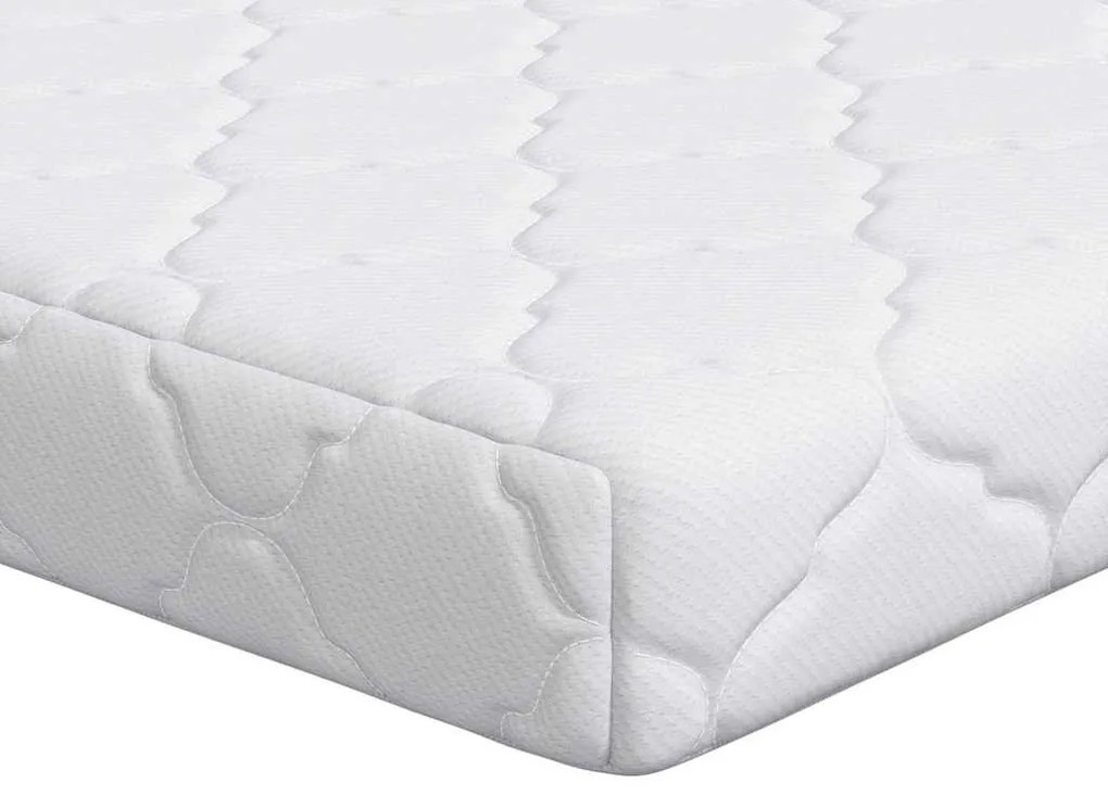 Matrac Kókuszréteggel Fehér 160 x 80 cm PU hab