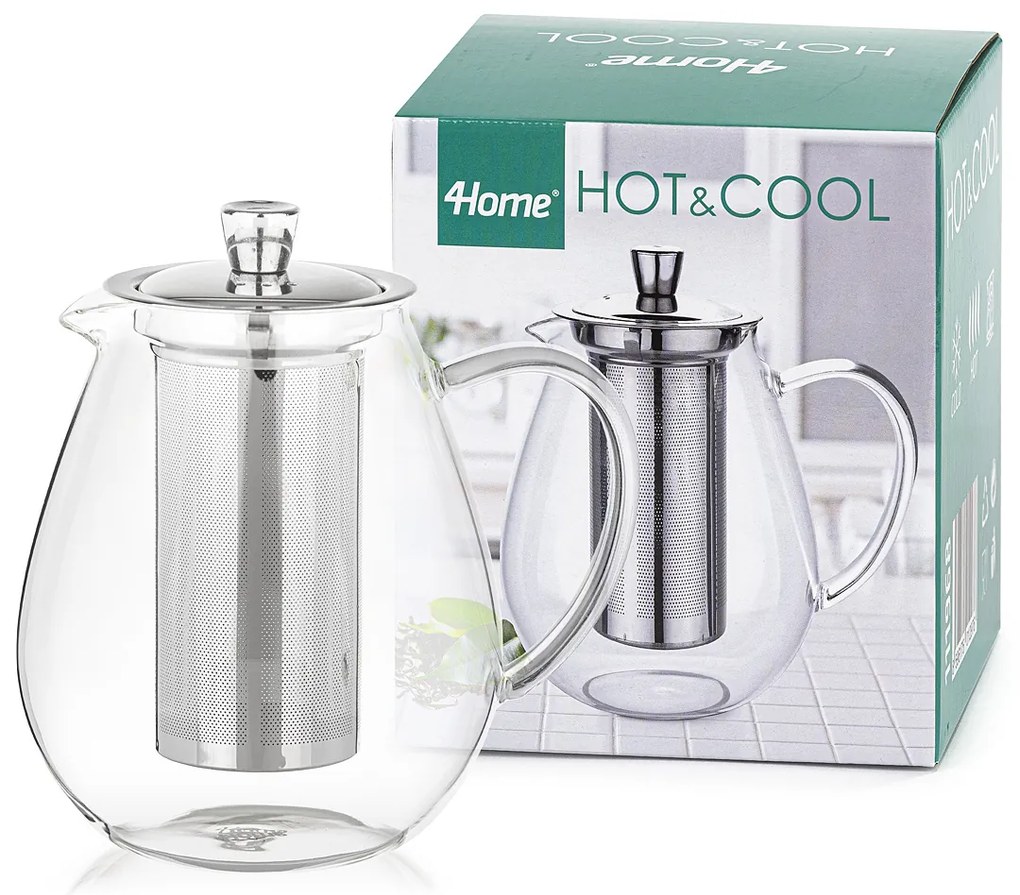 4Home Tea time Hot&Cool teáskanna, 1,2 l