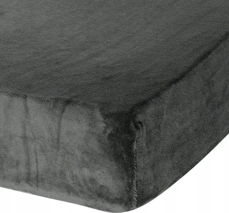 Mikroszálas lepedő 220x200 Flano acél magas matrachoz 30 cm