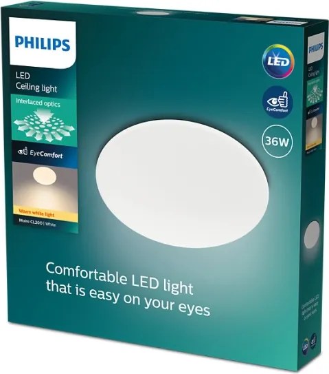 Philips - LED Mennyezeti lámpa MOIRE LED/36W/230V 2700K