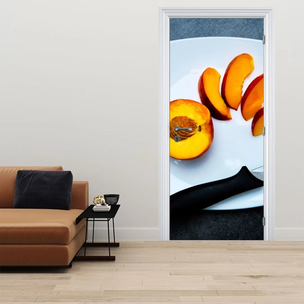 Fotótapéta ajtóra - Őszibarack (95x205cm)