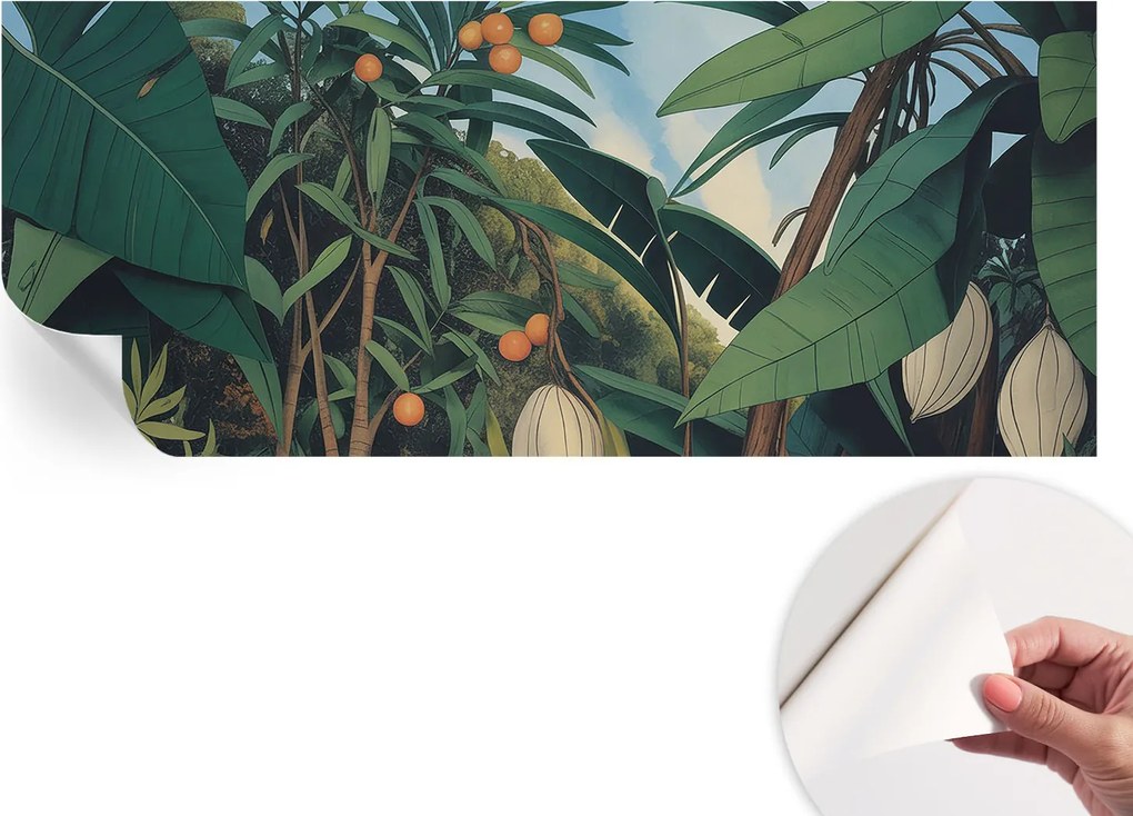 Design fali fotótapéta öntapadós Trópusi dzsungel 250x104