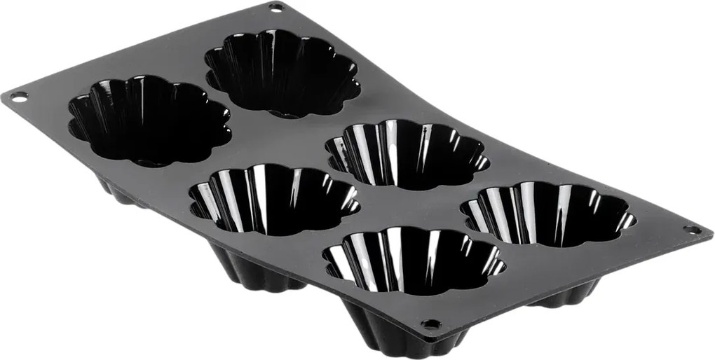 De Buyer 1964.01 szilikon forma Moul'flex Briošky,6 db