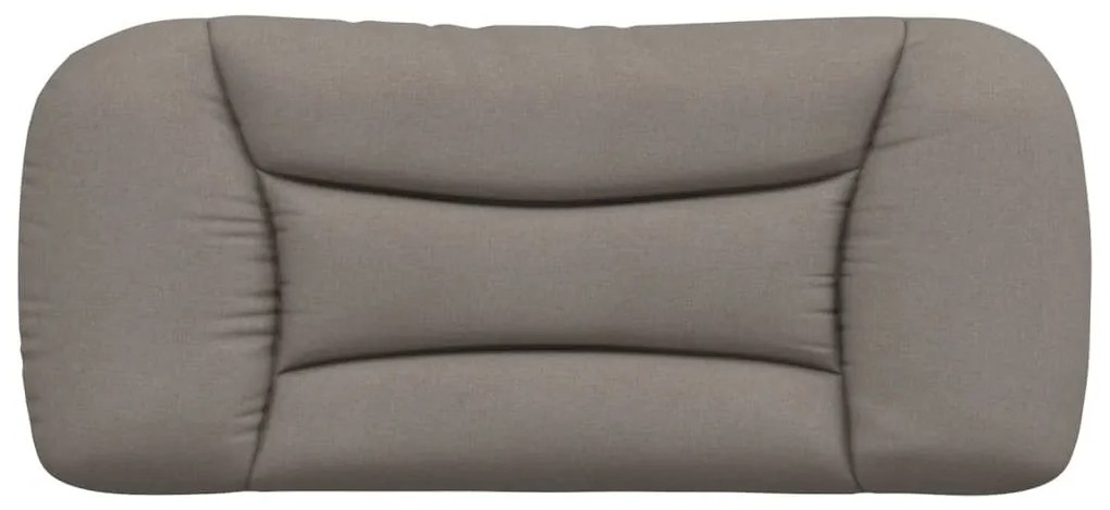 tópszínű szövet fejtámla párna 80 cm