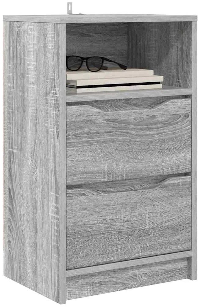 Éjjeliszekrények 2 pcs Szürke Sonoma 40 x 30 x 467 cm Faanyag