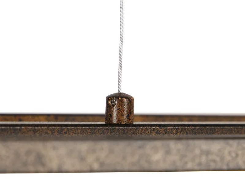 Ipari lógólámpa rozsdabarna 4-lámpás - Cage