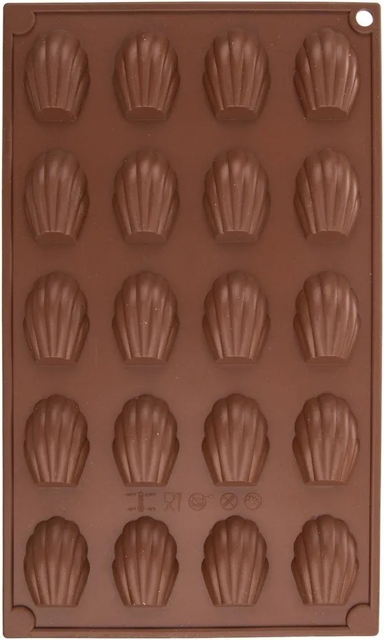 Szilikon madeleine sütőforma 17,5x29,5 cm – Orion
