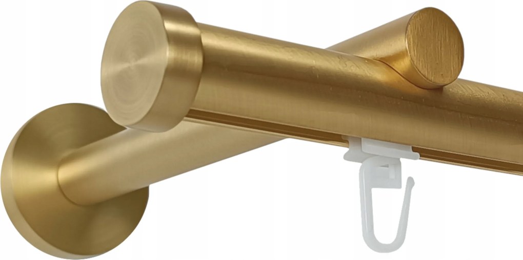 Apartman Sínkarnis Alu színes sárgaréz matt biztosítótű 20 mm 320 cm