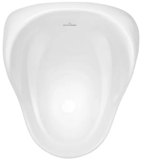 EcoStep 30013 - Vízmentes piszoár P10, kerámia/fehér