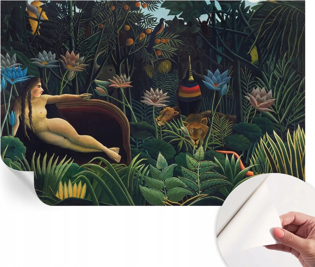 Öntapadós fotótapéta Divatos Egzotikus dzsungel 104x70 cm