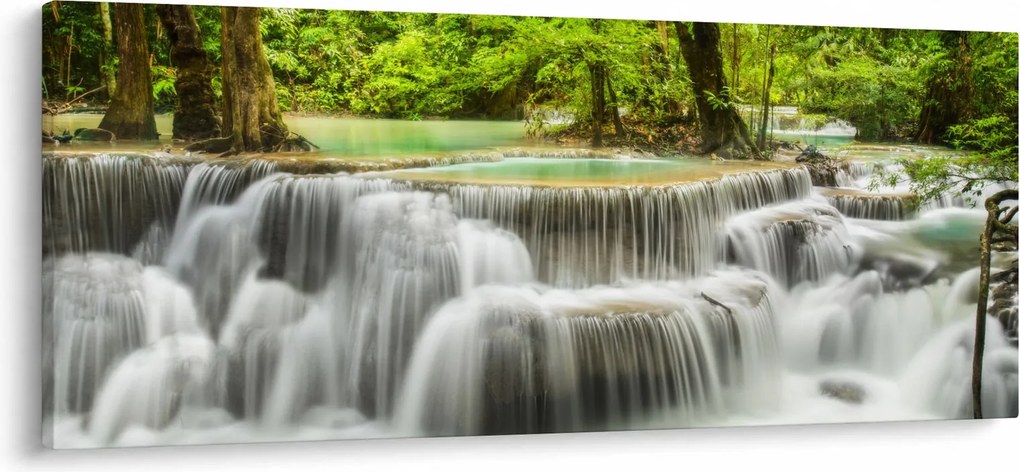 Vízesések képe (120x50 cm)