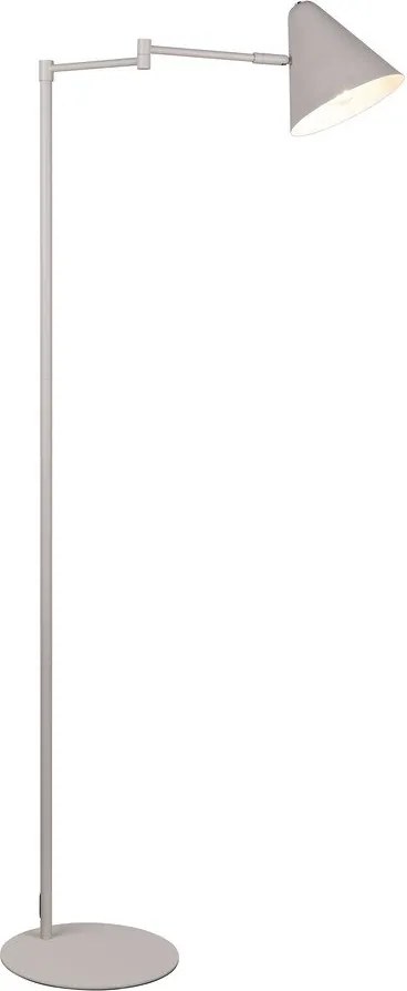 Elefántcsont színű állólámpa hajlítható szerkezettel (magasság 126,5 cm) Cosima – Trio