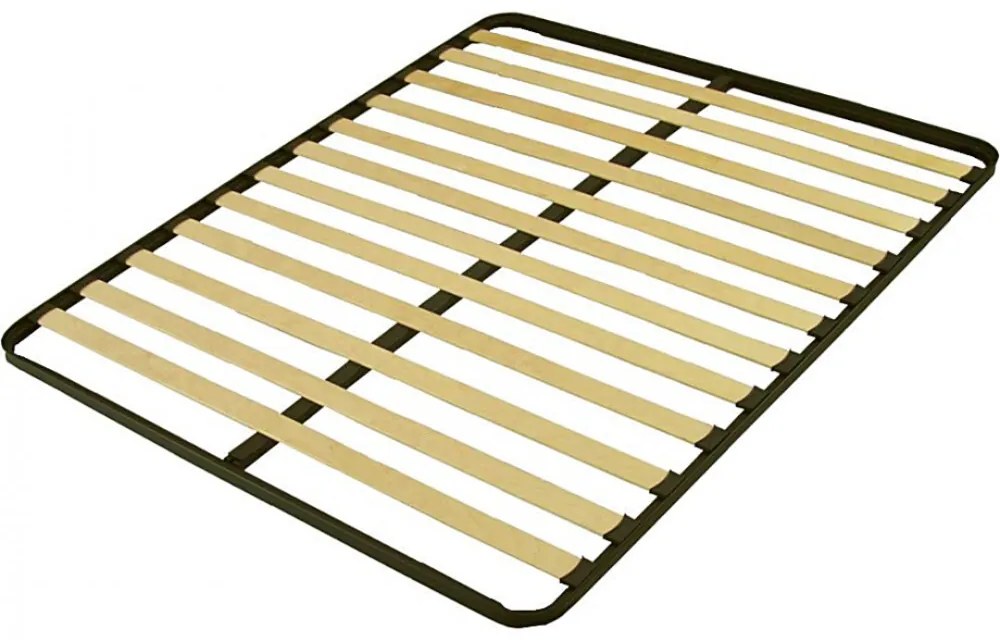 Romero 160x200 cm fém ágyrács Fekete N