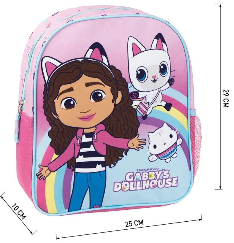 Gabi babaháza Rainbow hátizsák, táska 29 cm