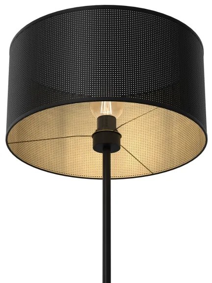Állólámpa LOFT SHADE 1xE27/60W/230V fekete/arany