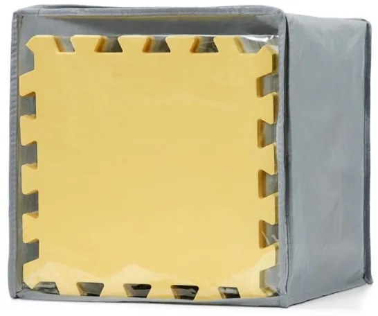 KINDERKRAFT LUNO 30 db szürke/sárga hab puzzle játék