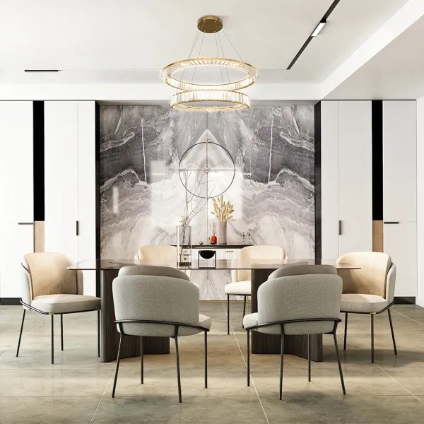 Maytoni P097PL-L90G4K - LED Csillár zsinóron KRONE LED/90W/230V átm. 80,5 cm arany