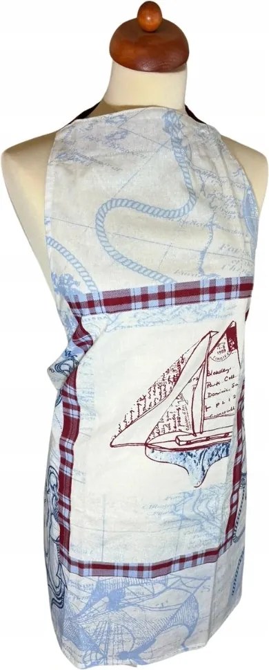 Home Elements Konyhai kötény 60*80 cm, Vitorlás