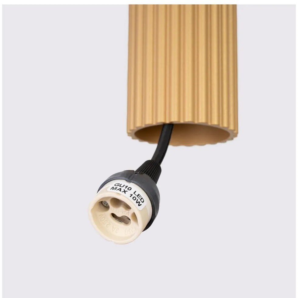 Aranyszínű függőlámpa Gleam – Nice Lamps