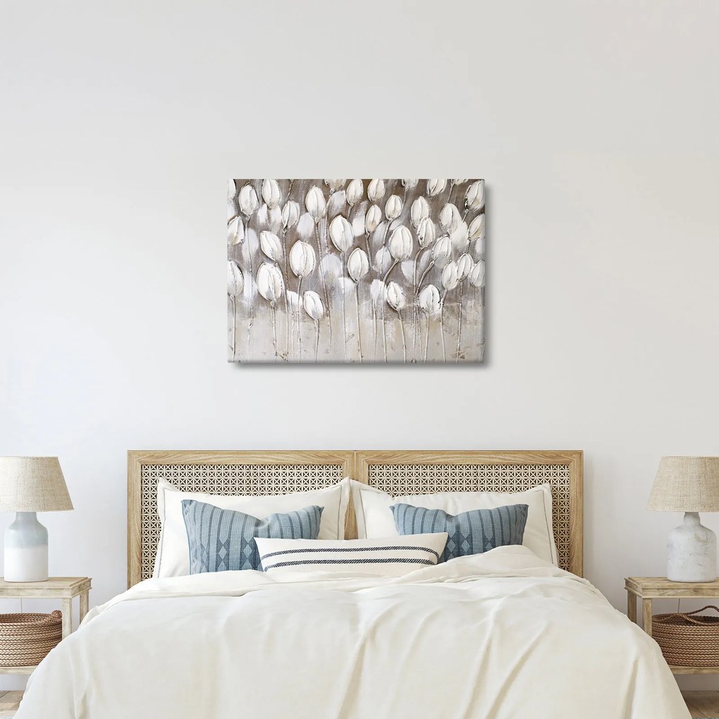 Kép - Strukturált tulipánok (70x50 cm)